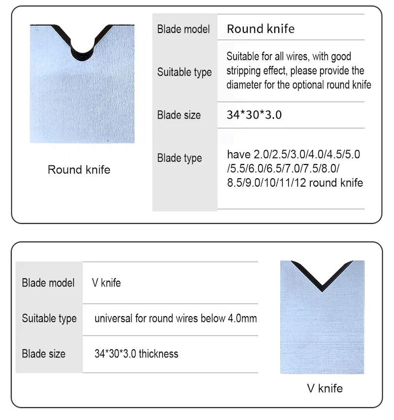 Bilah penari telanjang dawai pneumatik, 305 mesin pengulitan mendatar pelbagai alat, 315 pisau rata, pisau bulat pisau V, pisau U, 310 aksesori