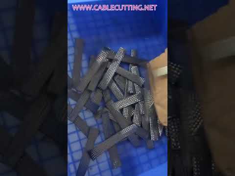 Copper Wire Cutting Machine, Flat Braided Copper Wire Cutting Machine