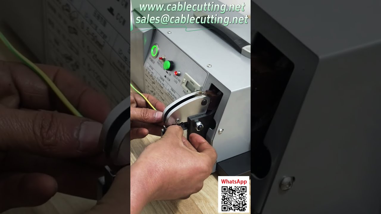 70mm² Wire Crimping Machine, 3.7KW Power, Automatic Terminal Processing with Interchangeable Dies