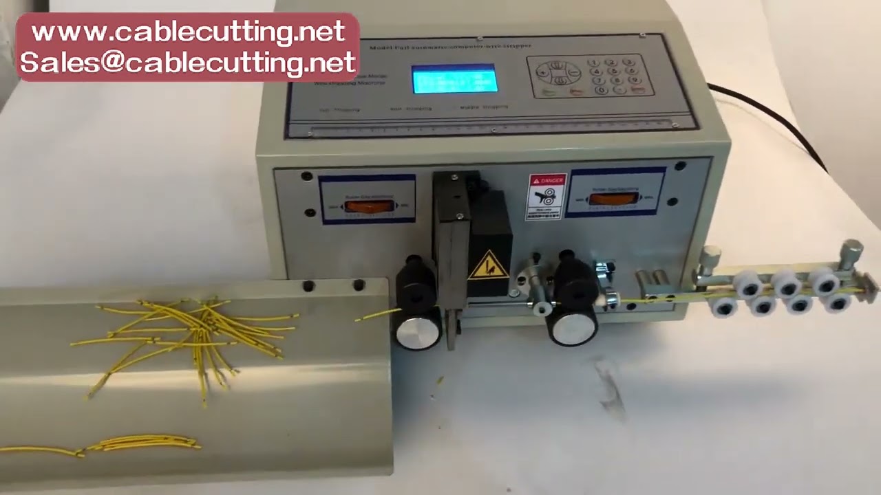 Wire Stripping Peeling Cutting Machine Kit 1 5T Automatic Terminal Crimping Machine 0 75kw with Hori