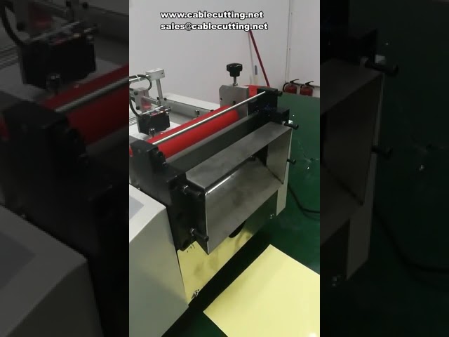 Trademark Cutting Machine Garment Label Cutting Machine Automatic Feeder Label Cutting Machine