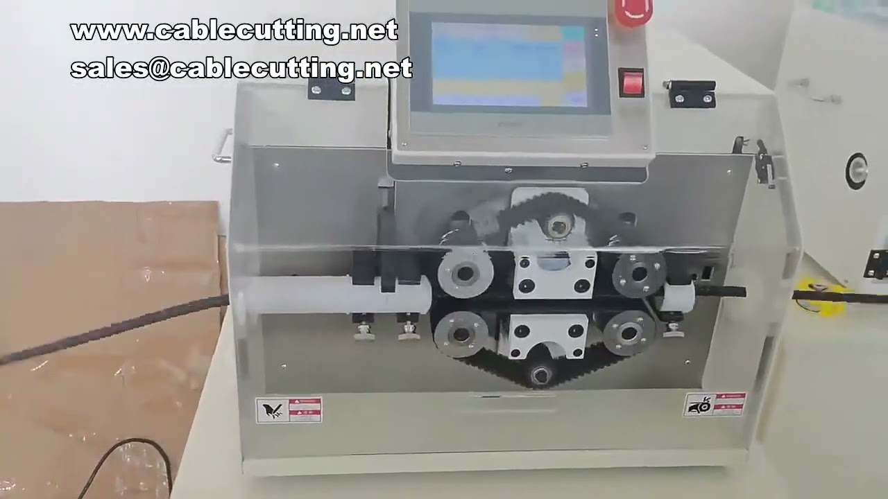 Bellows pipe cutting machine, yellow wax pipe cutting machine, heat shrink casing cutting machine