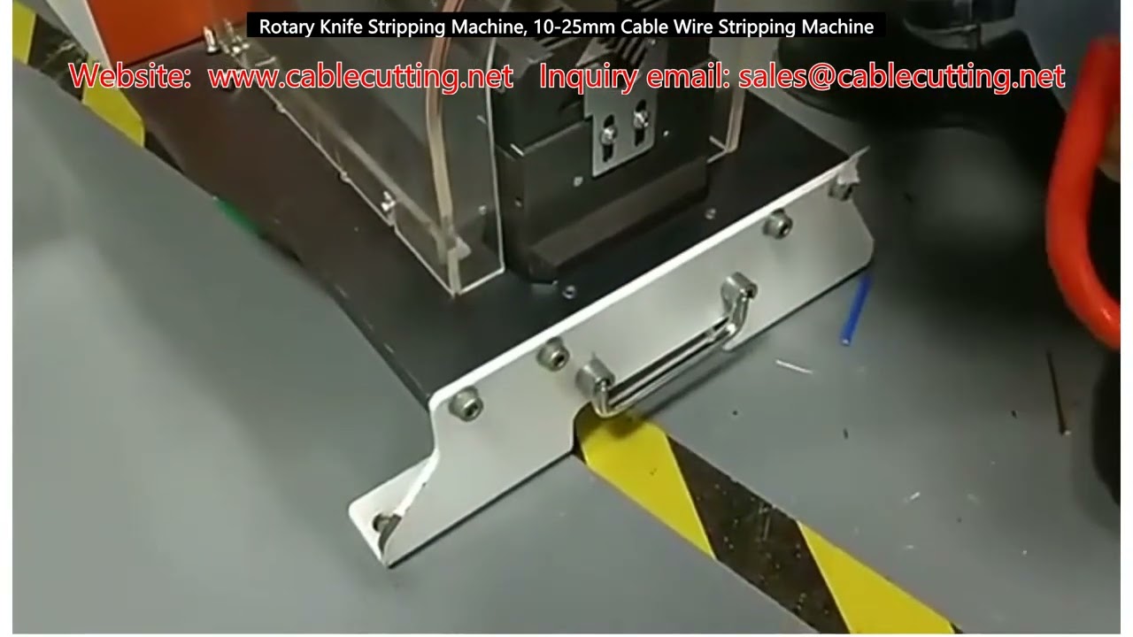 Rotary Knife Stripping Machine, 10 25mm Cable Wire Stripping Machine