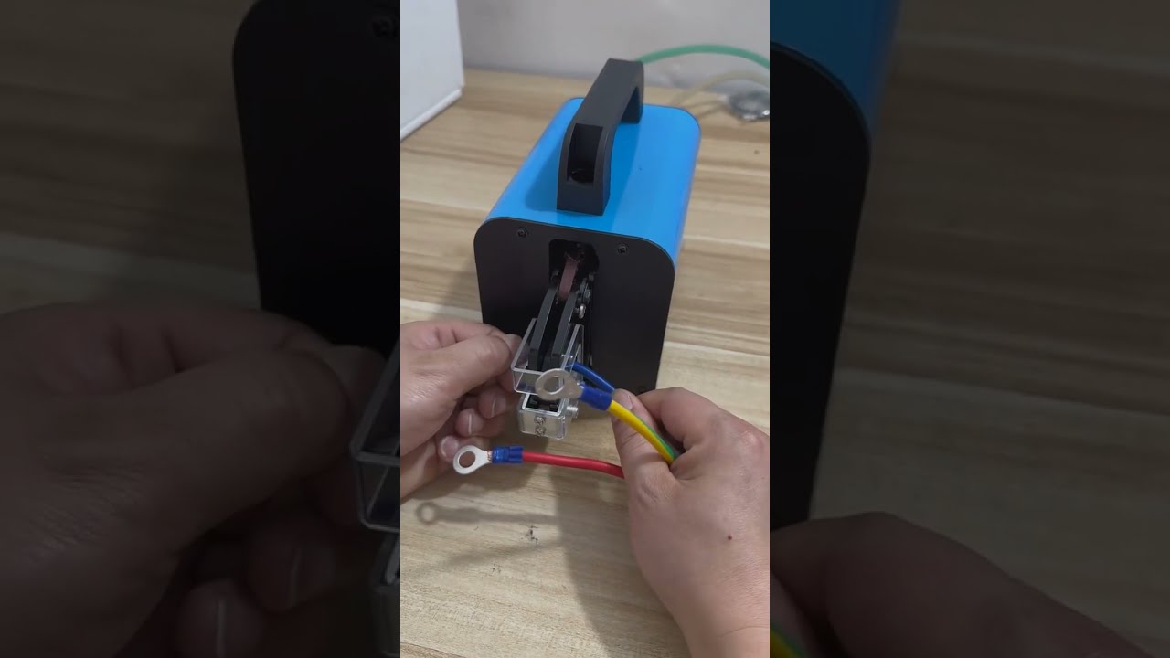 Pneumatic Terminal Crimping Machine Vertical, Safe, and Versatile #factory #machine