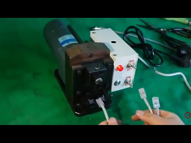 Lan Cable Terminal Crimping Machine Rj45 Crystal Head Crimping Machine