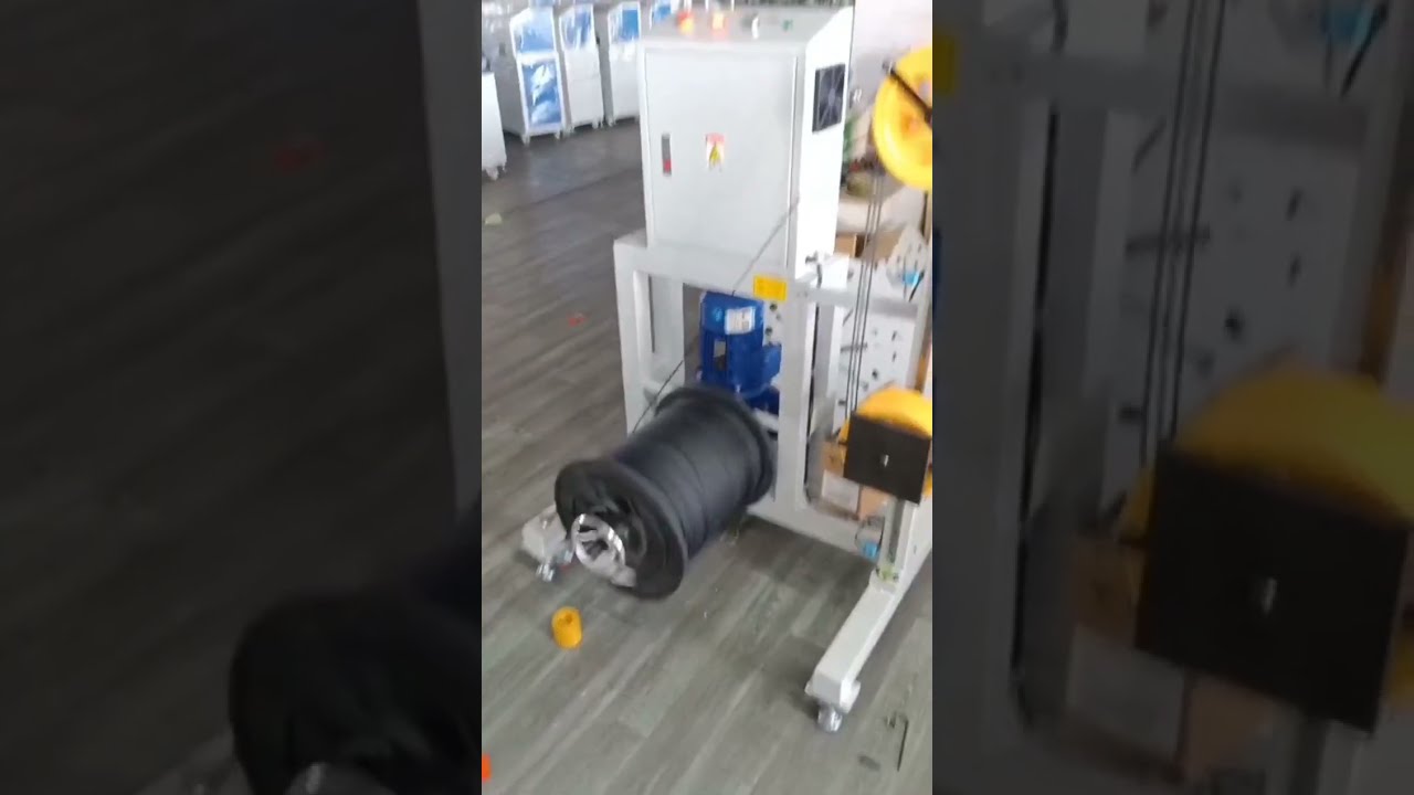 Electric Wire and Cable Meter Counting, Traversing, Cutting & Winding Machine