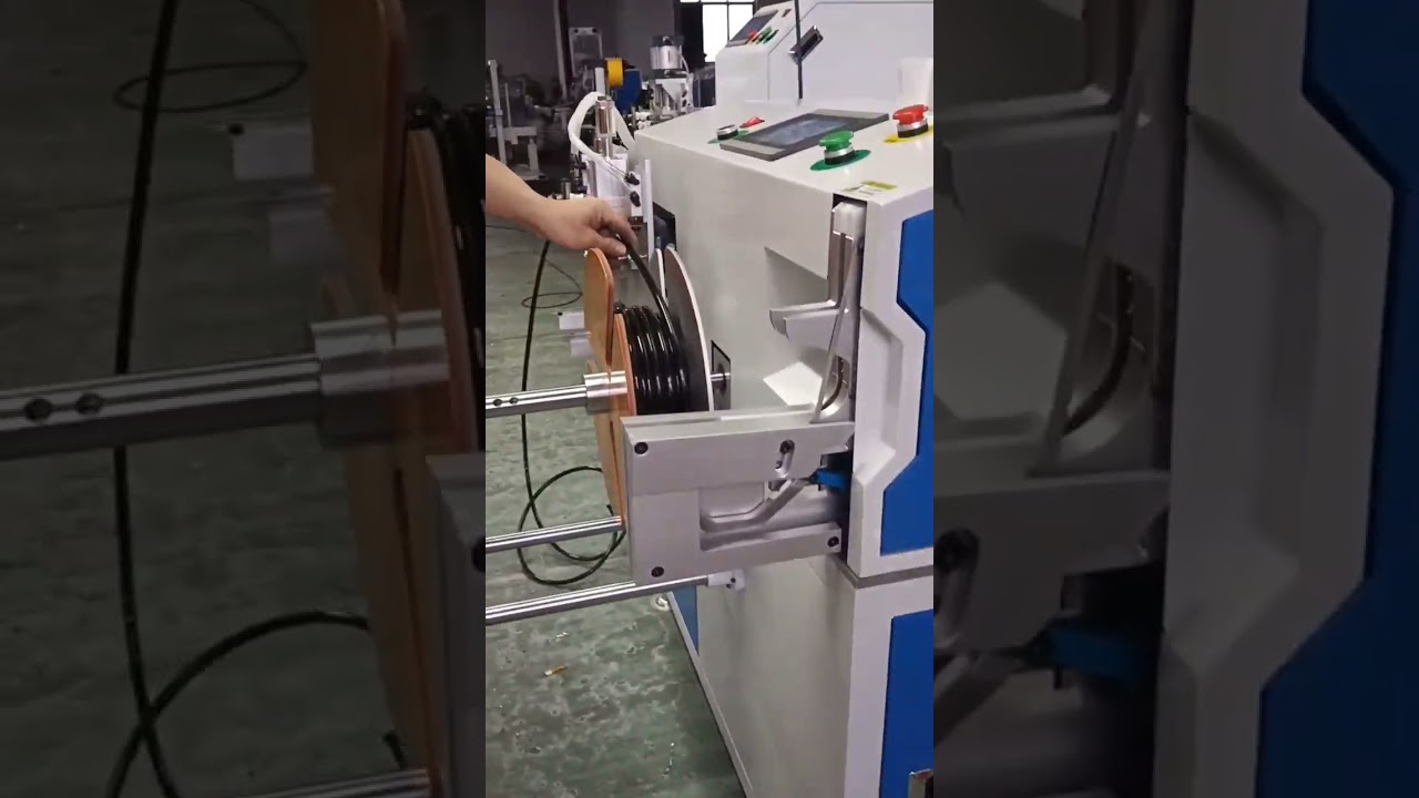 Automatic Meter Counting, Sorting, Cutting, Tube Winding & Coiling Machine for Drip Irrigation