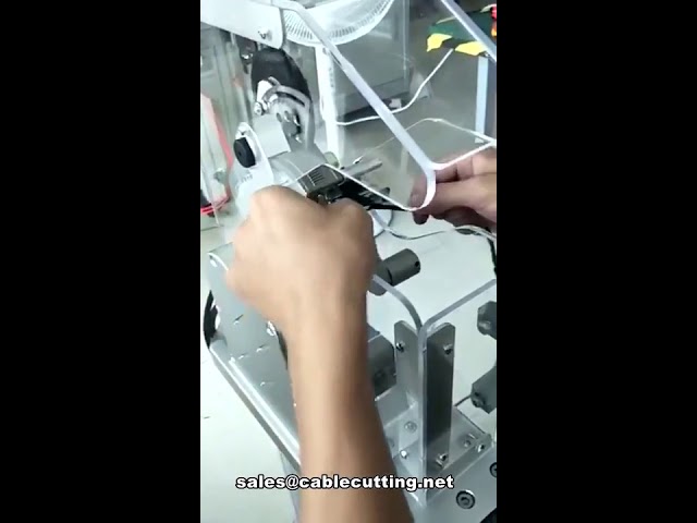 Continuous Wire Harness Taping Machine for Thin Wire Wrapping
