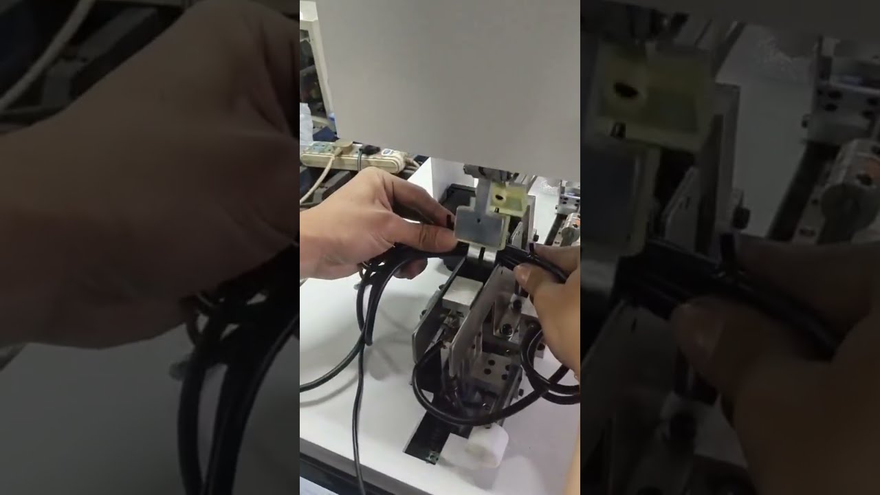 Automatic Coreless Twist Tie Machine Live Demo | Factory Automation
