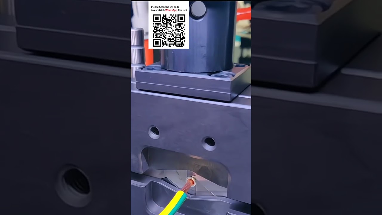 Servo Terminal Crimping Press for EV Charging Harnesses #Adaptable Applicator System