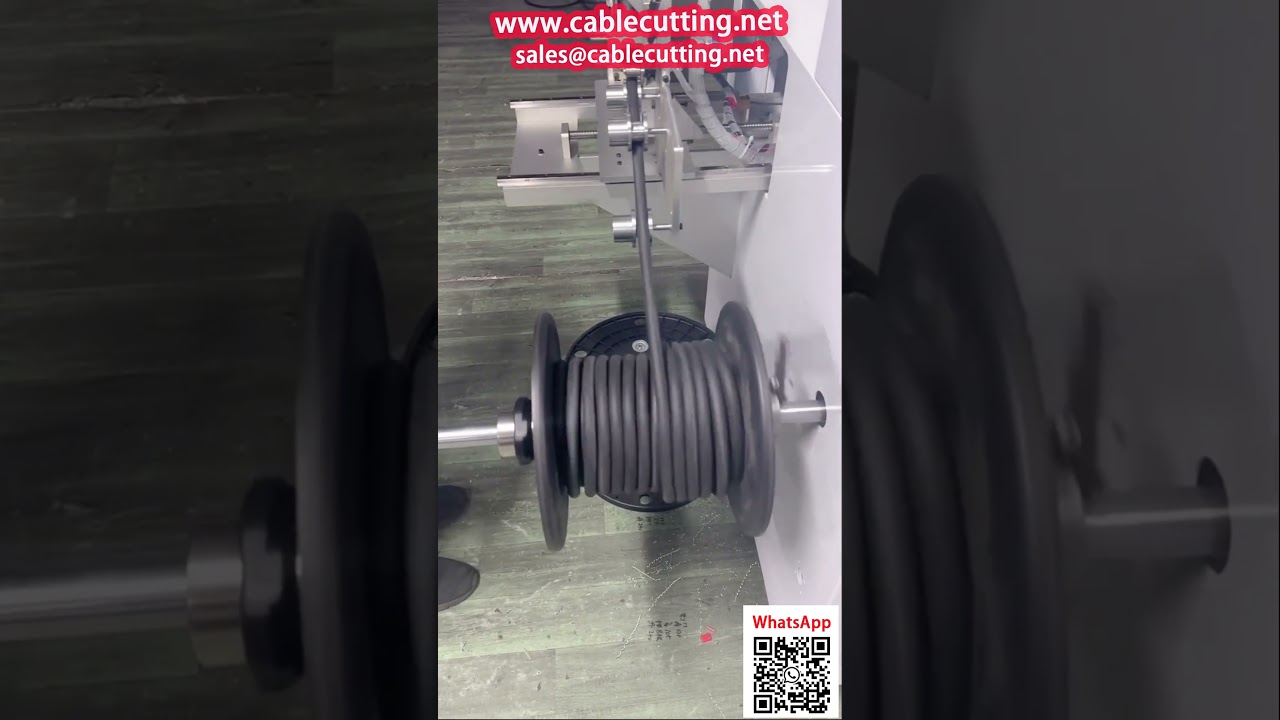 Enrouleuse Compteuse sur Bobine Plastique pour Câble Diamètre 16mm