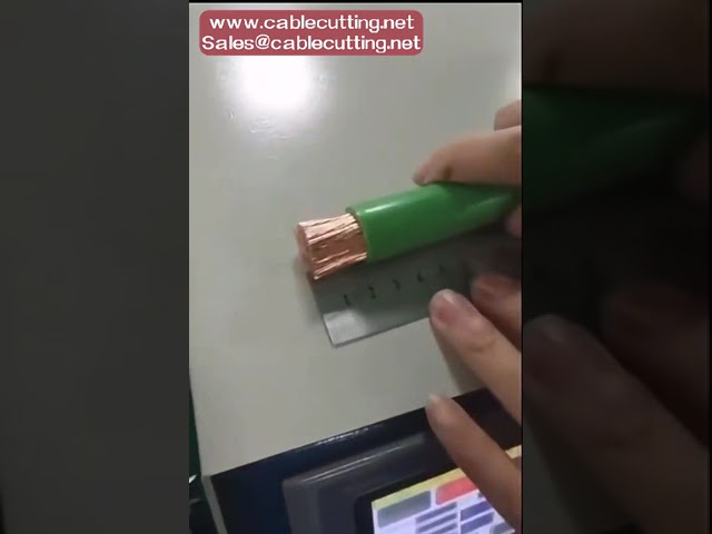 Semi automatic cable stripper machine for stripping coaxialmicro coaxialtriaxial cable