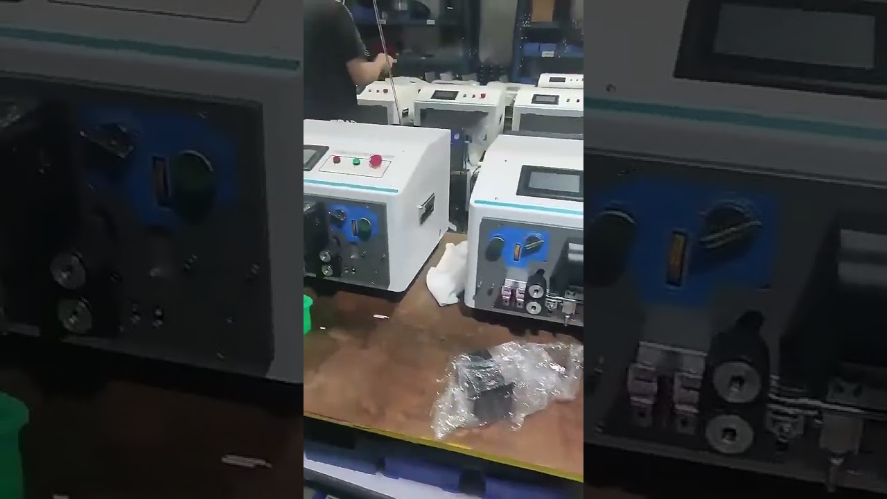 Full Automatic High Speed Wire Stripping Machine for 10-mm2 Round Sheath Cable Inner & Outer Layer Peel