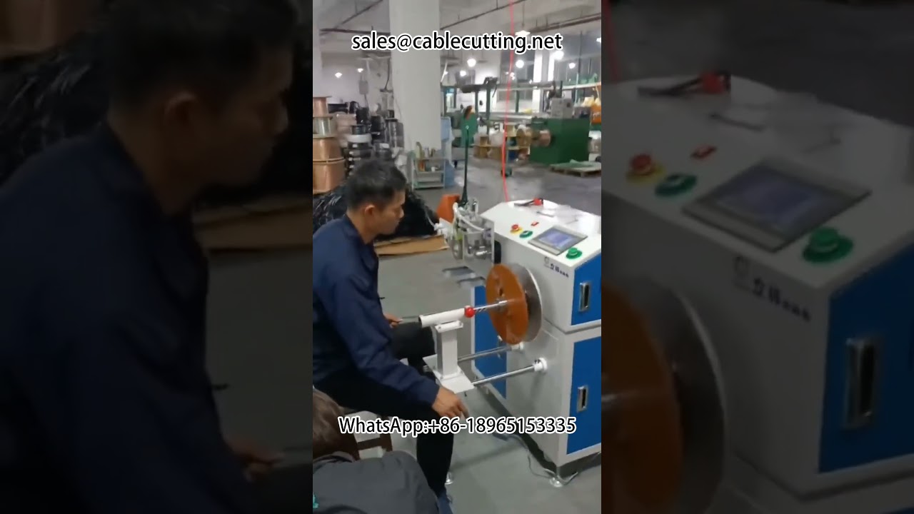 Automatic Meter Counting, Sorting, Cutting, and Rewinding Machine