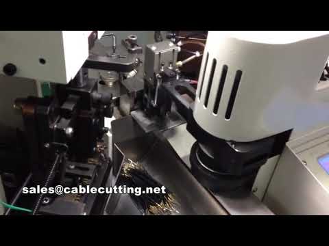 automatic wire cut strip crimp machine two ends can be crimped wpm-188