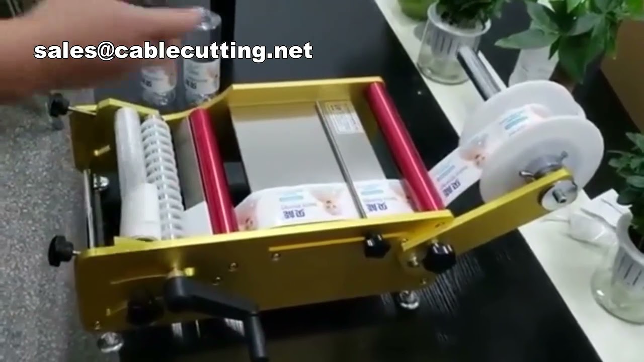 Manual Label Applicator Machine - User Guide & Operation Manual