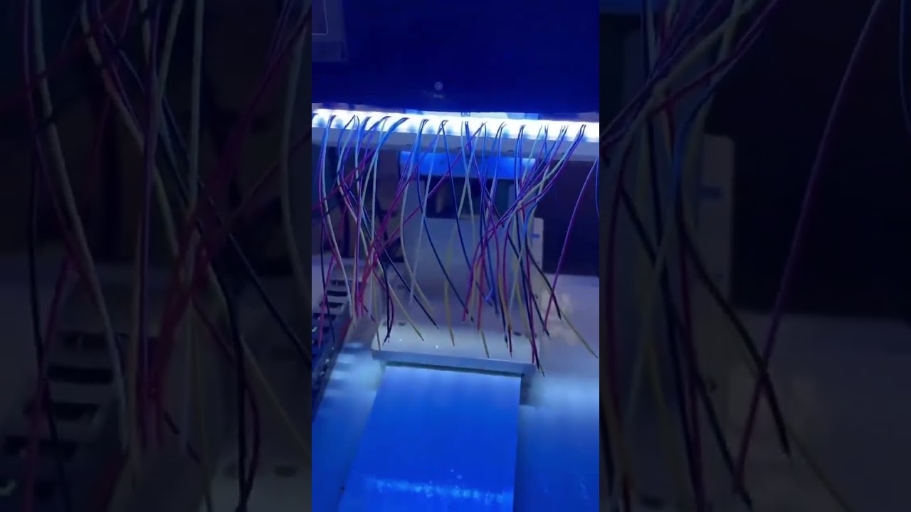 Fully Automatic Dispensing Machine Applying Glue to Terminal Machine Housings #factory #machine