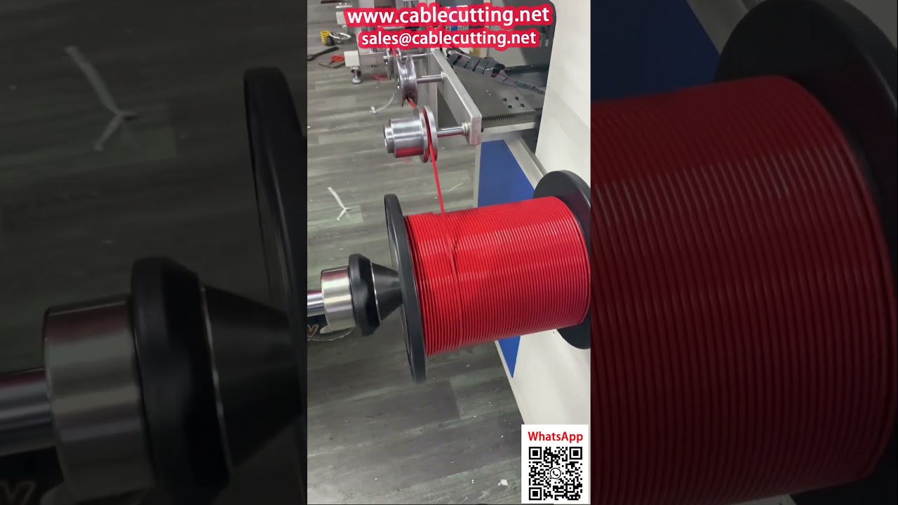 Automatic Wire and Cable Unwinding, Counting, and Winding-Rewinding Equipment