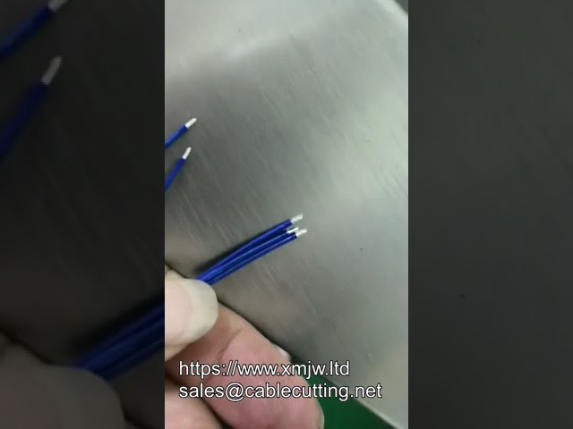 Automatic Single head Crimping Dip Soldering Machine 5 Output At A Time