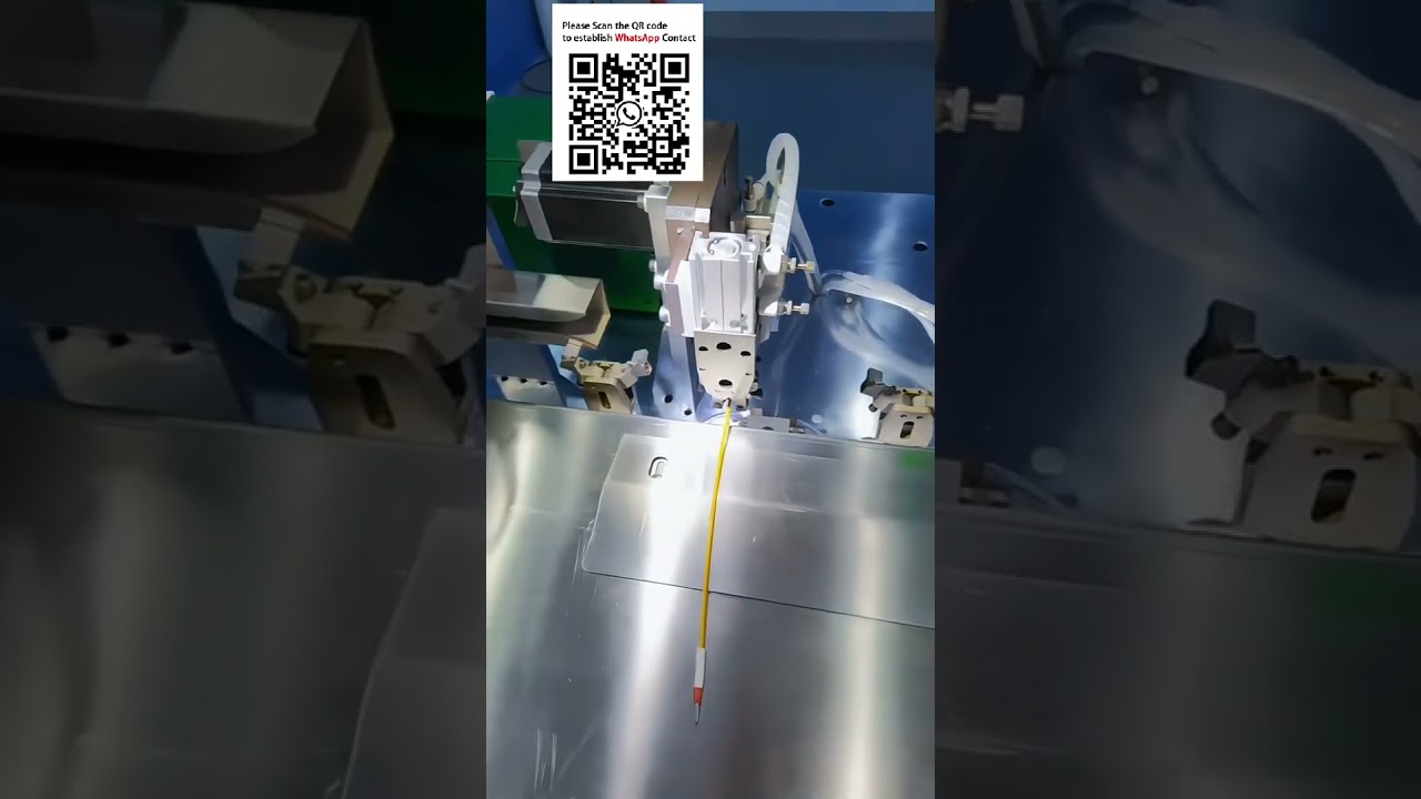 Fully Automatic Double End Terminal Crimping Machine Inserts Number Tubes & Heat Shrink Optional