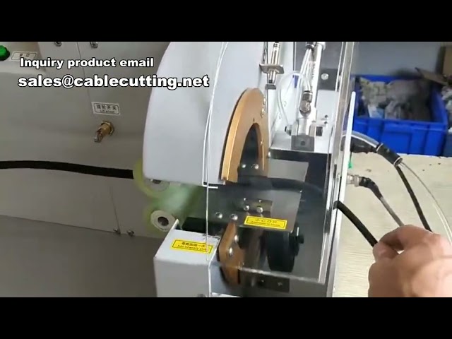 Automatic Tape Wrapping Machine for Wires and Cables