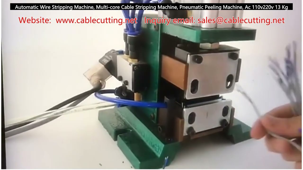 Automatic Wire Stripping Machine, Multi core Cable Stripping Machine, Pneumatic Peeling Machine