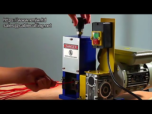 15-25mm 180w Copper Stripper Electric Wire Stripping Machine With Extra Blade