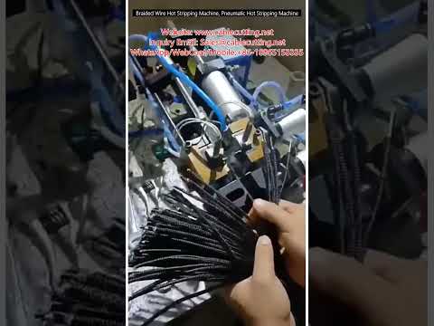 Braided Wire Hot Stripping Machine | Pneumatic Wire Stripper for Industrial Use