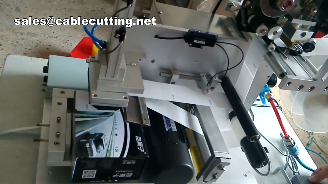 Flat Labeling And Printing Machine,Square Labeling Machine,Semi Automatic Label Printing And Labelin