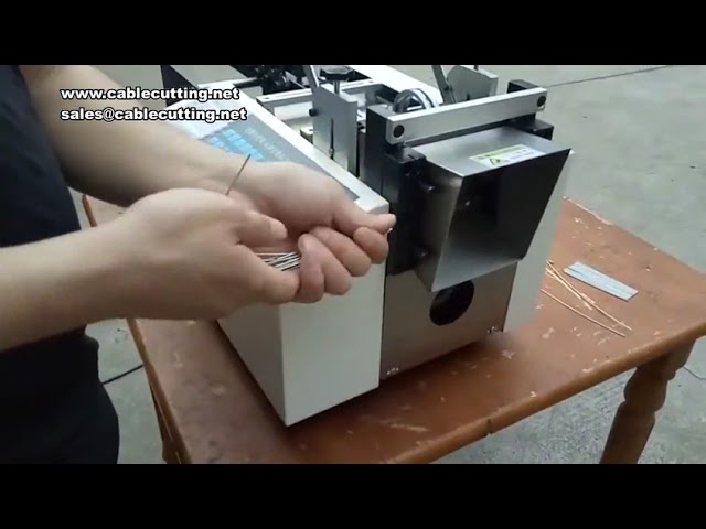 100mm Metal Cutting Machine, Wire Straightening and Cutting Machine for Copper and Iron Wire