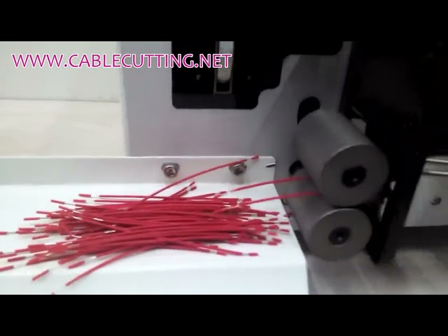 Automatic Wire Cutting and Stripping Machine for Industrial Automation