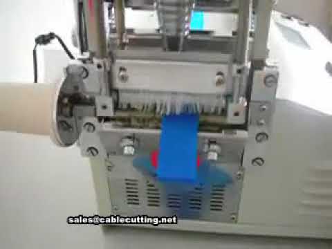 Hot knife cutting Machine, for nylon polyester plastic webbing tape