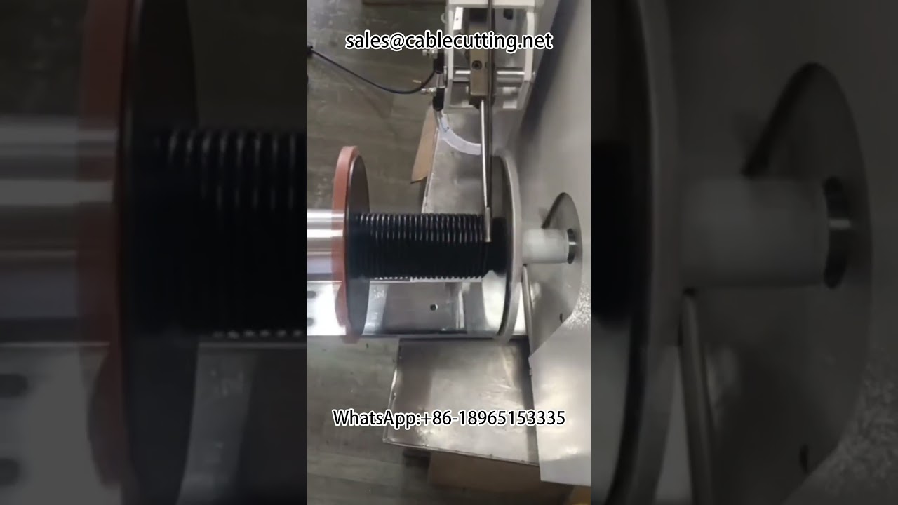 Adhesive Strips Cable Winding Machine with Meter Counting and Row Cutting