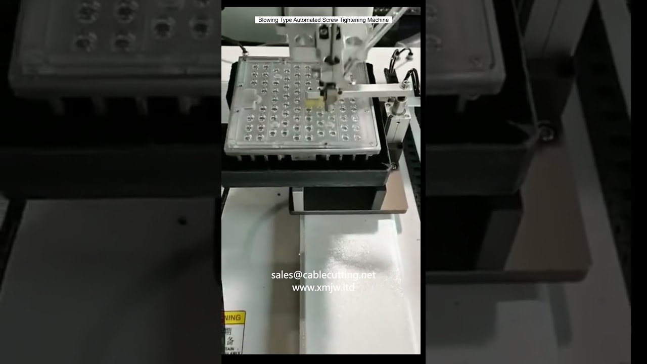 Blowing Type Automated Screw Tightening Machine for Industrial Assembly