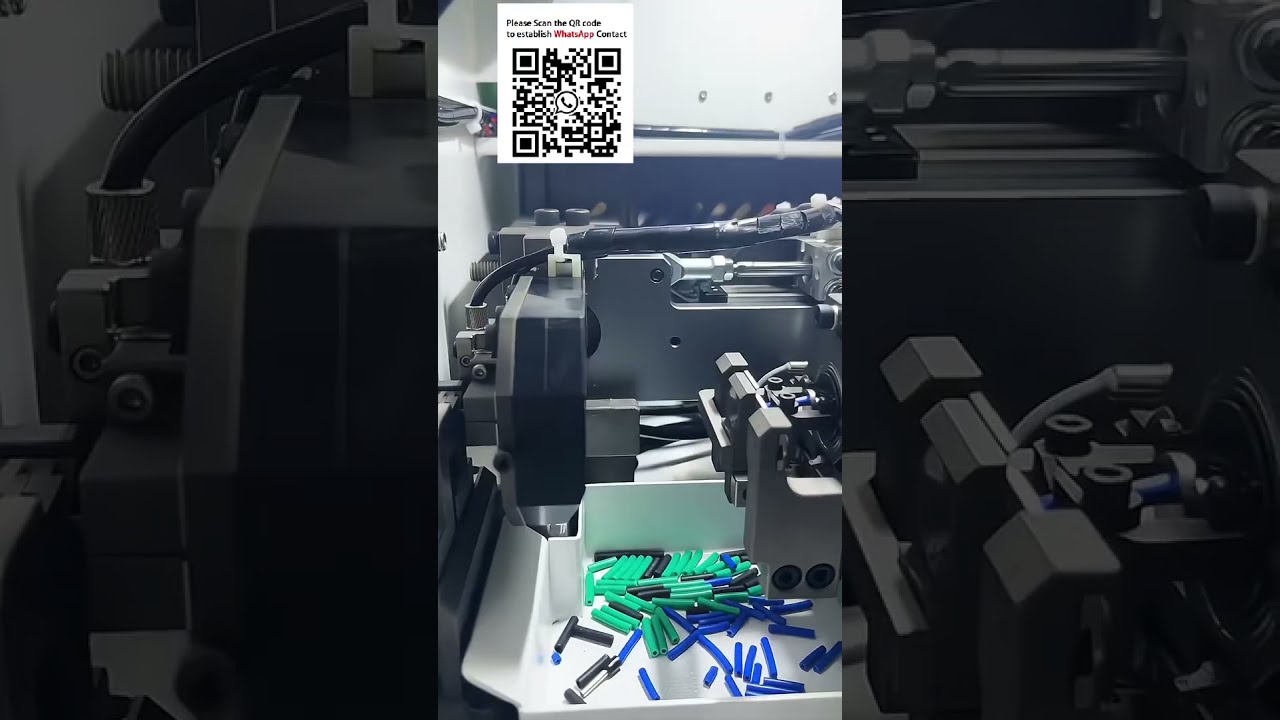 Automatic Insulated Tubular Terminal Processor | Strip, Twist & Crimp Wire Harness Equipment