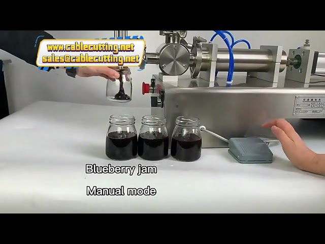 paste liquid weighing and filling machine honey cosmetics sauce cream high precision packaging filli