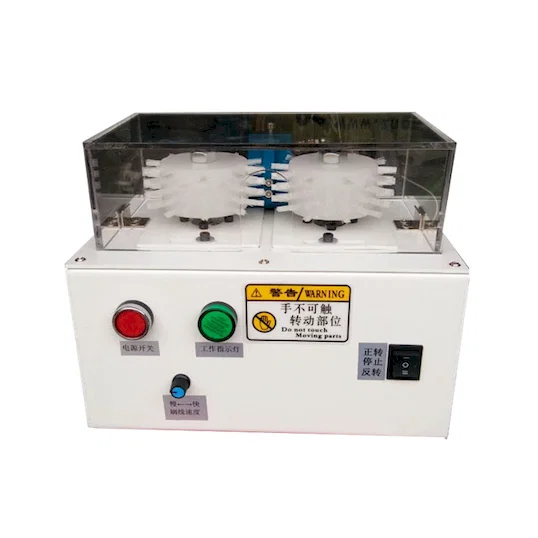 Jednotka stroje na kartáčování kabelového stínění BB-1525 - Poloautomatický drátěný kartáčovací stroj