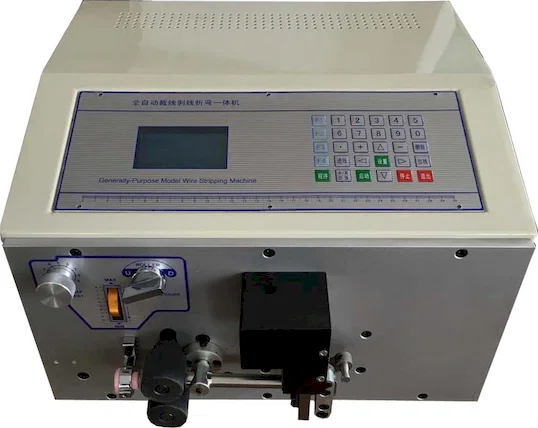 Stroj na odizolování, stříhání a ohýbání vodičů WPM-09ZWJ